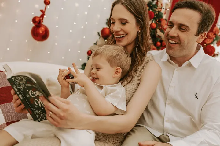 Ensaio de família com luz LEDWindow · @belferreiraphoto